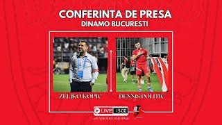 Conferinta de presa Dinamo Bucuresti inaintea partidei cu Farul Constanta