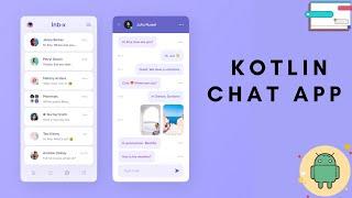 Kotlin  Chat App  With  Firebase Database  Android Studio