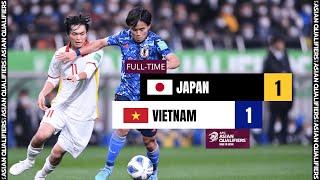 #AsianQualifiers - Group B  Japan 1 - 1 Vietnam
