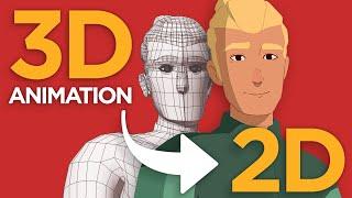 Turning 3D Animation into 2D