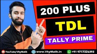 Tally Prime All TDL Free Download  Tally Prime 200 TDL Files Download  Tally Prime Free TDL