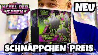 NEBEL DER SAGEN TOP TRAINER BOX ZUM ABSOLUTEN SCHNÄPPCHEN PREIS  Pokemon Karten Booster Opening