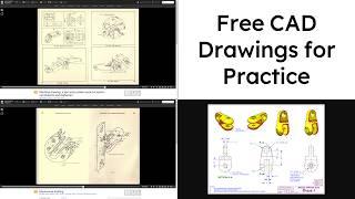 Computer Aided Design CAD - Free Drawings for Practice