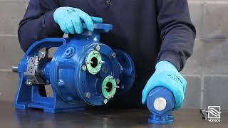 Varisco V Pumps - Inverse suction - Discharge ports and rotation of the casing
