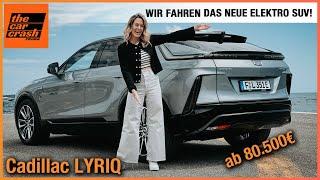 Cadillac LYRIQ im Test 2024 Wir fahren das NEUE Elektro SUV ab 80.500€ Fahrbericht  Review  POV