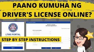 Paano kumuha ng DRIVERS LICENSE ONLINE STEPS  LTO Students Permit Non-Pro Pro 2020 New Renewal