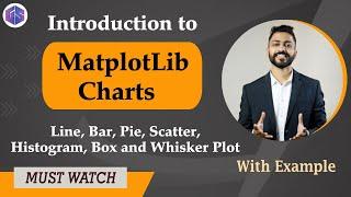 Lec-42 Types of Charts in Python  MatplotLib  Python for Beginners