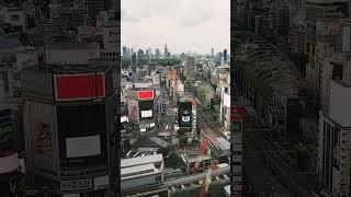 Tokyo. View of Shibuya from the 18th floor #japan