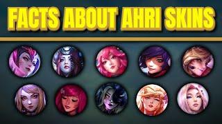 Interesting Facts About EVERY Ahri Skin  League of Legends