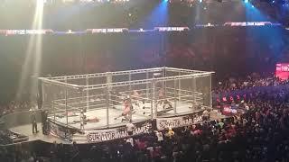 Dominik Mysterio beatdown in WAR GAMES match at WWE Survivor Series. 11252023