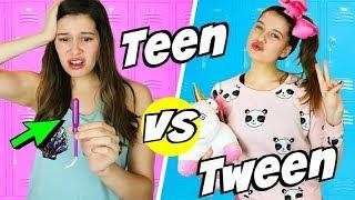 Tween vs Teen  Middle School vs High School