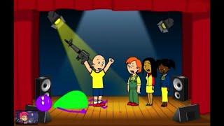 Caillou Kills Barney and Gets Grounded 2015