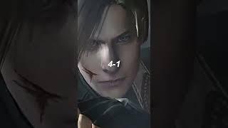 Leon S. Kennedy vs Ethan Winters  battle #shorts