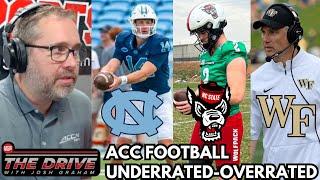 Whos UnderratedOverrated in the ACC this Year?  The Drive with Josh Graham