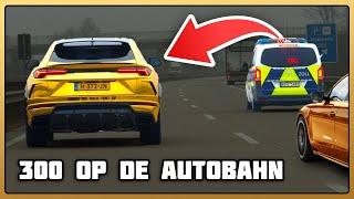 TopSnelheid Audi S8 En Lamborghini Urus Autobahn
