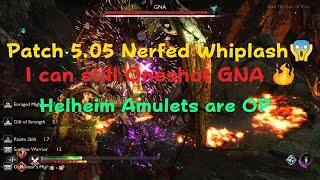 I Can still One hi GNA - Update 5.05 nerfed Whiplash -God of War Ragnarök