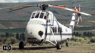 Sikorsky S58 Starts the engine like an OLD car