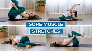 Stretches for Sore Muscles  Good Stretch  Well+Good
