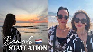 lets go to the most beautiful beach in the netherlands  staycation vlog