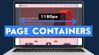 How to Work With PAGE CONTAINERS in HTML & CSS Step-By-Step Guide