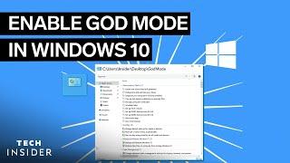 How To Enable God Mode In Windows 10