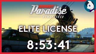 Burnout Paradise Remastered · Elite License Speedrun in 85341