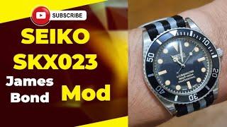 Seiko James Bond Sean Connerys Rolex Submariner 6538 Mod