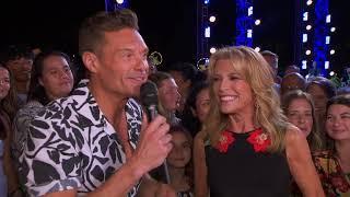 Newly announced Wheel of Fortune host Ryan Seacrest invites his new co-host Vanna White to Aulani