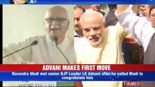 Advani-Modi thaw