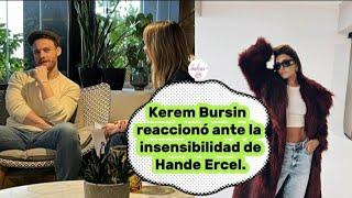 Kerem Bursin reaccionó ante la insensibilidad de Hande Ercel. #kerem #handeercel #hande #handemiyy