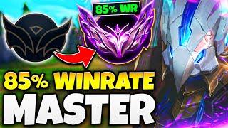 I Hit Master with an 85% Winrate Playing ONLY Azir