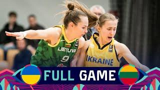 Ukraine v Lithuania  Full Basketball Game  FIBA Womens EuroBasket 2023 Qualifiers