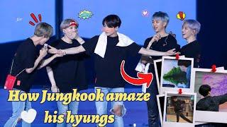 How BTS Jungkook amaze his hyungs 방탄소년단 정국  Armys safe haven