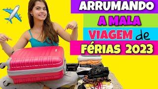 ARRUMANDO MINHA MALA PARA VIAGEM em Florianópolis  NICOLE DUMER