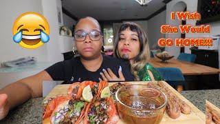 MY WIFES OBNOXIOUS COUSIN INTERRUPTS MY BIRRIA MUKBANG AND REFUSES TO LEAVE