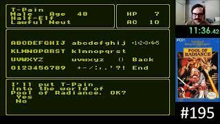 Ultimate NES Challenge #195 - Advanced Dungeons and Dragons Pool of Radiance Part 1