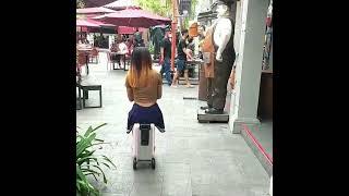 Airwheel-Free Intelligent Life-Airwheel SE3S Electric Mini smart Black pink Silver scooter luggage