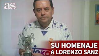 El homenaje de Roncero a Lorenzo Sanz que hará saltar las lágrimas al madridismo