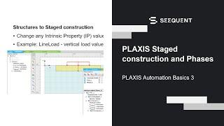 PLAXIS Automation Basics  Staged Construction and Phases 38