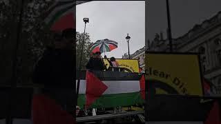 You are the terrorist sympathisers Suella. - Shabbir Lakha dropping truth at Gaza vigil