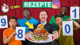 Wer kocht das beste Instagram Rezept in 15 Minuten?