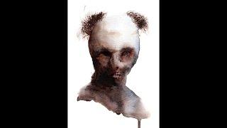 How to Paint Creepy Faces in Watercolor from imagination