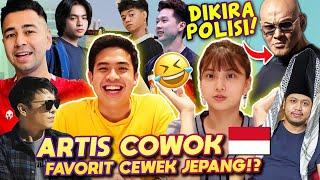 REAKSI HITOMI LIHAT ARTISPUBLIC FIGURE COWOK INDONESIA DEDDY CORBUZIER RAFFI DLL