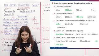 Class 4 - Mathematics - Chapter 5 - Lecture 23 - Exercise 5a - Q#1-10 - Allied Schools