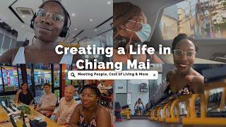 Exploring Chiang Mai Solo Gym Shopping & Making New Friends  Black in Thailand