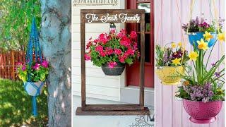 35+  Charming Outdoor Hanging Planter Ideas to Brighten Your Yard  DIY Gardening