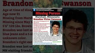 The Disappearance of Brandon Swanson  #truecrime #short #shorts