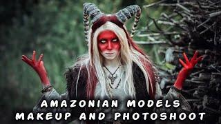 Creative Photoshoot Makeup Ideas Amazonian Models