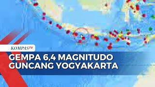 BREAKING NEWS Gempa 64 M Guncang Yogyakarta Dirasakan Hingga Jawa Timur