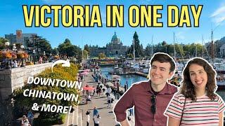 How to Spend ONE Day in VICTORIA BC Downtown  Must-See & Unique Places  CANADA Vlog